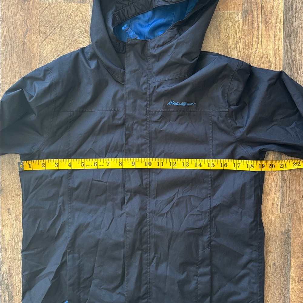 Eddie Bauer Kids Navy Blue Rain Jacket Windbreaker size XL 14 - Picture 7 of 8